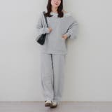 【セットアップ対応】ラメ裏毛スウェットパンツ | RMAF　NICE CLAUP / OLIVE des OLIVE | 詳細画像22 