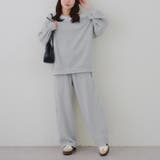 【セットアップ対応】ラメ裏毛スウェットパンツ | RMAF　NICE CLAUP / OLIVE des OLIVE | 詳細画像23 