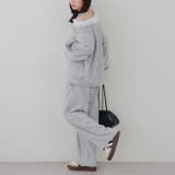 【セットアップ対応】ラメ裏毛スウェットパンツ | RMAF　NICE CLAUP / OLIVE des OLIVE | 詳細画像25 