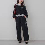 【セットアップ対応】ラメ裏毛スウェットパンツ | RMAF　NICE CLAUP / OLIVE des OLIVE | 詳細画像26 