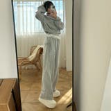 【セットアップ対応】ラメ裏毛スウェットパンツ | RMAF　NICE CLAUP / OLIVE des OLIVE | 詳細画像2 