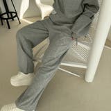 【セットアップ対応】ラメ裏毛スウェットパンツ | RMAF　NICE CLAUP / OLIVE des OLIVE | 詳細画像3 