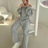 【セットアップ対応】ラメ裏毛スウェットパンツ | RMAF　NICE CLAUP / OLIVE des OLIVE | 詳細画像4 