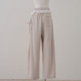 【セットアップ対応】ラメ裏毛スウェットパンツ | RMAF　NICE CLAUP / OLIVE des OLIVE | 詳細画像37 