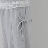 【セットアップ対応】ラメ裏毛スウェットパンツ | RMAF　NICE CLAUP / OLIVE des OLIVE | 詳細画像43 