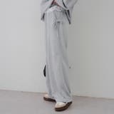 トップグレー | 【セットアップ対応】ラメ裏毛スウェットパンツ | RMAF　NICE CLAUP / OLIVE des OLIVE