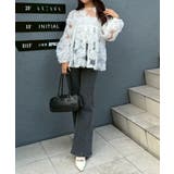 【S/M展開】キラキラセミフレアデニム | RMAF　NICE CLAUP / OLIVE des OLIVE | 詳細画像20 