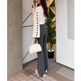 【S/M展開】キラキラセミフレアデニム | RMAF　NICE CLAUP / OLIVE des OLIVE | 詳細画像22 