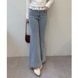 【S/M展開】キラキラセミフレアデニム | RMAF　NICE CLAUP / OLIVE des OLIVE | 詳細画像25 