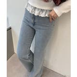 【S/M展開】キラキラセミフレアデニム | RMAF　NICE CLAUP / OLIVE des OLIVE | 詳細画像26 