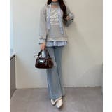 【S/M展開】キラキラセミフレアデニム | RMAF　NICE CLAUP / OLIVE des OLIVE | 詳細画像29 