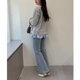 【S/M展開】キラキラセミフレアデニム | RMAF　NICE CLAUP / OLIVE des OLIVE | 詳細画像30 