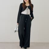 サイドレーススウェットパンツ | NICE CLAUP / OLIVE des OLIVE　OUTLET | 詳細画像18 