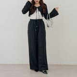 サイドレーススウェットパンツ | NICE CLAUP / OLIVE des OLIVE　OUTLET | 詳細画像19 