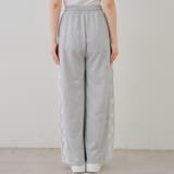 サイドレーススウェットパンツ | NICE CLAUP / OLIVE des OLIVE　OUTLET | 詳細画像24 