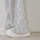 サイドレーススウェットパンツ | NICE CLAUP / OLIVE des OLIVE　OUTLET | 詳細画像27 