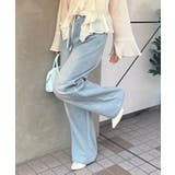 【S/M展開】キラキラロゴバギーデニム | RMAF　NICE CLAUP / OLIVE des OLIVE | 詳細画像10 