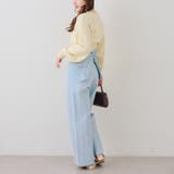【S/M展開】後リボンストレートデニム | RMAF　NICE CLAUP / OLIVE des OLIVE | 詳細画像10 