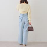 【S/M展開】後リボンストレートデニム | RMAF　NICE CLAUP / OLIVE des OLIVE | 詳細画像11 