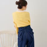 【S/M展開】後リボンストレートデニム | RMAF　NICE CLAUP / OLIVE des OLIVE | 詳細画像17 