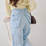ブリーチ | 【S/M展開】後リボンストレートデニム | RMAF　NICE CLAUP / OLIVE des OLIVE