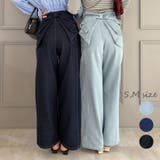【S/M展開】後リボンストレートデニム | RMAF　NICE CLAUP / OLIVE des OLIVE | 詳細画像1 