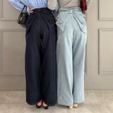 【S/M展開】後リボンストレートデニム | RMAF NICE CLAUP / OLIVE des OLIVE | 詳細画像1