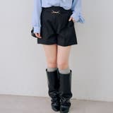 ビット付ショートパンツ | RMAF　NICE CLAUP / OLIVE des OLIVE | 詳細画像1 