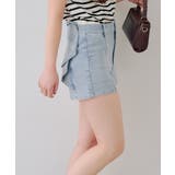 後リボンデニムショートパンツ | RMAF　NICE CLAUP / OLIVE des OLIVE | 詳細画像7 