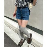 後リボンデニムショートパンツ | RMAF NICE CLAUP / OLIVE des OLIVE | 詳細画像31