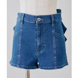 後リボンデニムショートパンツ | RMAF　NICE CLAUP / OLIVE des OLIVE | 詳細画像9 