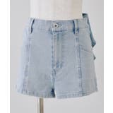 後リボンデニムショートパンツ | RMAF　NICE CLAUP / OLIVE des OLIVE | 詳細画像13 