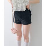 後リボンデニムショートパンツ | RMAF NICE CLAUP / OLIVE des OLIVE | 詳細画像8