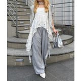 スウェットリボンカーゴパンツ | RMAF　NICE CLAUP / OLIVE des OLIVE | 詳細画像4 