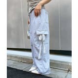 スウェットリボンカーゴパンツ | RMAF　NICE CLAUP / OLIVE des OLIVE | 詳細画像5 