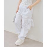 オフ | 大きなリボンのカーゴパンツ | RMAF　NICE CLAUP / OLIVE des OLIVE