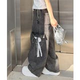 ブラック | 2WAY リボンカーゴパンツ | RMAF NICE CLAUP / OLIVE des OLIVE