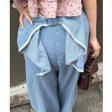 後ろ姿も可愛い、バックリボンカーブパンツ | RMAF　NICE CLAUP / OLIVE des OLIVE | 詳細画像10 