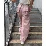 ピンク | 後ろ姿も可愛い、バックリボンカーブパンツ | RMAF　NICE CLAUP / OLIVE des OLIVE