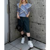 レース&ドットベルトハーフデニム | RMAF　NICE CLAUP / OLIVE des OLIVE | 詳細画像12 