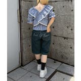 レース&ドットベルトハーフデニム | RMAF　NICE CLAUP / OLIVE des OLIVE | 詳細画像13 
