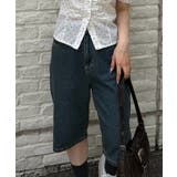 レース&ドットベルトハーフデニム | RMAF　NICE CLAUP / OLIVE des OLIVE | 詳細画像14 