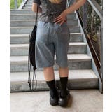 ケミカル | レース&ドットベルトハーフデニム | RMAF　NICE CLAUP / OLIVE des OLIVE