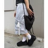 リボンカーゴハーフ裏毛パンツ | RMAF　NICE CLAUP / OLIVE des OLIVE | 詳細画像13 
