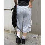 リボンカーゴハーフ裏毛パンツ | RMAF　NICE CLAUP / OLIVE des OLIVE | 詳細画像15 