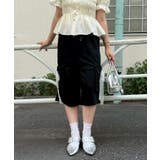 リボンカーゴハーフ裏毛パンツ | RMAF　NICE CLAUP / OLIVE des OLIVE | 詳細画像24 