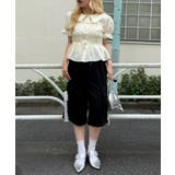 リボンカーゴハーフ裏毛パンツ | RMAF　NICE CLAUP / OLIVE des OLIVE | 詳細画像25 