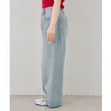 【S/Mサイズ展開】ハトメ&チェーン付バギーパンツ | RMAF NICE CLAUP / OLIVE des OLIVE | 詳細画像30
