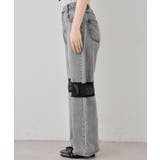 【選べるデザイン】リボン レース ストレートデニムパンツ | RMAF　NICE CLAUP / OLIVE des OLIVE | 詳細画像40 
