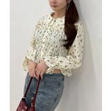 シャーリングペプラムブラウス | RMAF NICE CLAUP / OLIVE des OLIVE | 詳細画像18